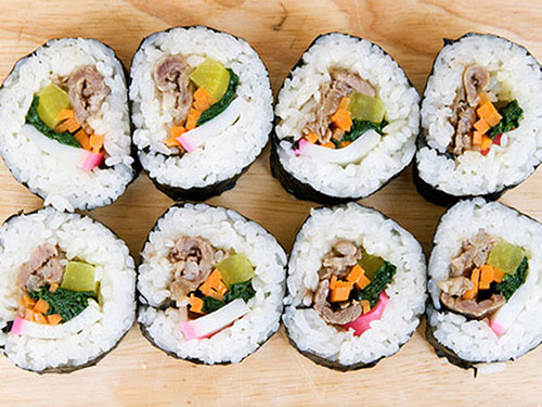 Kimbap: Delicious AND healthy!