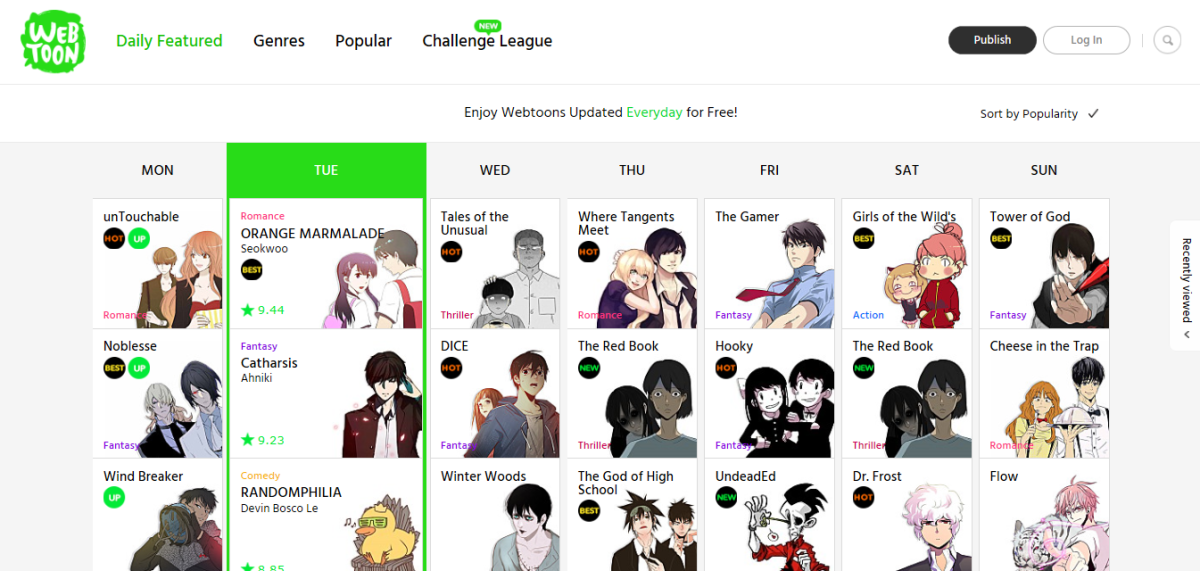 Where Can I Read Korean Webtoons For Free myhubs.org