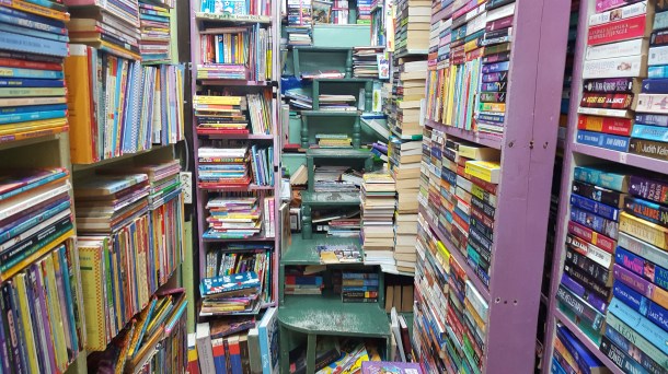 Foreign Bookstore Stair of Books