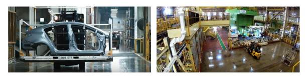 Press shop 프레스 공장